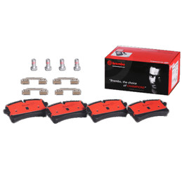 Brembo 15-20 Porsche Macan Rear NAO Brake Pad - breP65040N