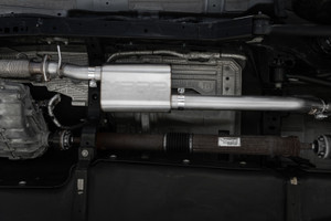 MBRP 21-22 Ford Bronco 2.3/2.7L EcoBoost 2/4-Dr 3in Catback Dual Split Rear Exit BLK AL mbrpS5241BLK