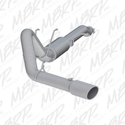 MBRP 2017+ Ford F-250/350 6.2L/7.3L Crew Cab Cat Back 4 Single Side mbrpS5247AL