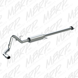 MBRP 2015 Ford F-150 2.7L / 3.5L EcoBoost 3in Cat Back Single Side Alum Exhaust System mbrpS5253AL