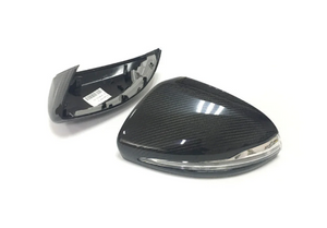 German Car Accessories 2015-2023 Mercedes-Benz C63 AMG Carbon Fiber Mirror Caps W205