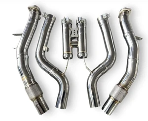 German Car Accessories 2013-2017 Mercedes S500/S550 Downpipes W222/C217