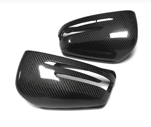 German Car Accessories 2014-2019 Mercedes-Benz CLA Carbon Fiber Mirror Caps W117