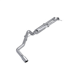 MBRP 2024+ Ford Ranger 2.7L 2.5 into 3in Single Side Exit Cat Back - Aluminum mbrpS5272AL