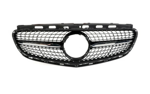 German Car Accessories 2014-2016 Mercedes-Benz E-Class Diamond Style Front Grille W212 Face Lift