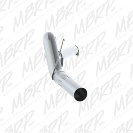 MBRP F-250/350/450 6.4 L 5in Filter Back Single Side Exit No Muffler AL mbrpS62460PLM