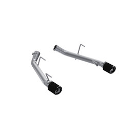 MBRP 05-10 Ford Mustang GT 4.6L T304 SS 2.5in Dual Axle-Back with CF Tips (Race Version) mbrpS72023CF