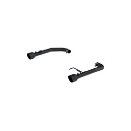 MBRP 15-23 Ford Mustang 2.3L EcoBoost Black 2.5in Axle Back Dual Split Rear Exit (Race Version) mbrpS7247BLK