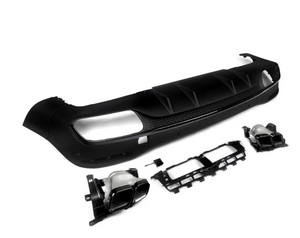 German Car Accessories 2020+ Mercedes-Benz GLE-Class Gloss Black GLE63 Style Rear Diffuser | X167/W167