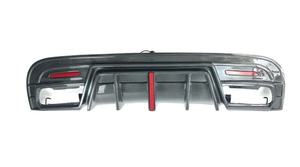 German Car Accessories 2013-2019 Mercedes-Benz GLA45 AMG Carbon Fiber Rear Diffuser with Brake Light | W156/X156