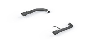 MBRP 2015-2017 Ford Mustang GT 5.0 2-1/2in Axle Back Kit - Black Coated 4in OD Tips Included mbrpS7276BLK