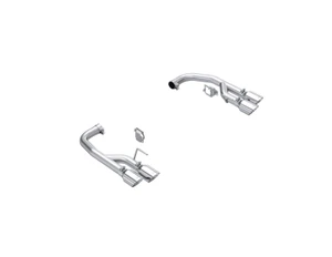 MBRP 2024+ Mustang GT 5.0L Aluminized Steel 2.5in Axle-Back Exhaust w/ Dual-Rear Quad Exhaust Tips mbrpS7281AL