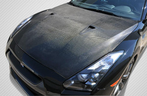 Carbon Creations 2009-2016 Nissan GTR OEM Look Carbon Fiber Hood - 108586
