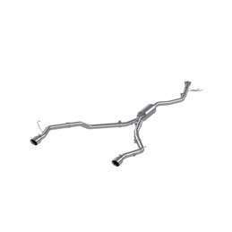MBRP 21-22 Honda Ridgeline T304 Stainless Steel 2.5in Cat-Back - Dual Split Rear Exit mbrpS5901304