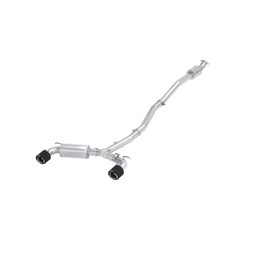 MBRP 22-23 Hyundai Kona N 2.0L Turbo 3in Cat Back Dual Rear with Carbon Fiber Tips - T304  mbrpS47093CF