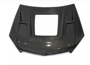 German Car Accessories 2012-2015 Mercedes C63 AMG Glass Engine Cover Carbon Fiber Hood | W204/C204