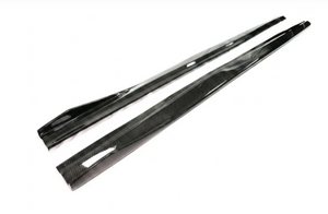 German Car Accessories 2012-2014 Mercedes-Benz C-Class Carbon Fiber Side Skirts | W204