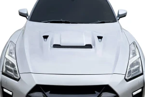 Duraflex 2017-2023 Nissan GT-R R35 VRS Hood - 1 Piece - 120503