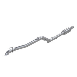 MBRP 2020 Jeep Gladiator 3.6L 2.5in Single Rear Exit Cat Back Exhaust - Aluminized (Off-Road) mbrpS5537AL