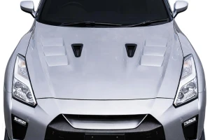 Duraflex 2017-2023 Nissan GTR TS-1 Hood. - 120505