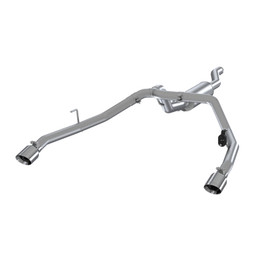 MBRP 2020 Jeep Gladiator 3.6L 2.5in Dual Rear Exit Cat Back Exhaust 304 mbrpS5538304