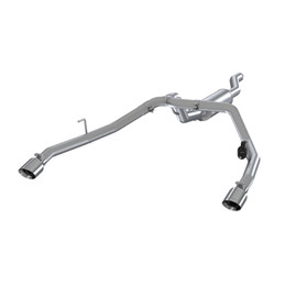 MBRP 2020 Jeep Gladiator 3.6L 2.5in Dual Rear Exit Cat Back Exhaust Aluminized mbrpS5538AL