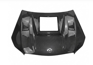 German Car Accessories 2014-2016 Mercedes E-Class/E63 AMG Glass Engine Cover Carbon Fiber Hood | W212/S212