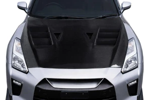 Carbon Creations 2017-2023 Nissan GT-R R35 TS-1 Hood - 1 Piece - 120506