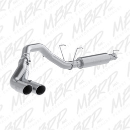 MBRP 14-16 Ram 2500/3500 6.4L 4in 409 SS Single Side Dual Outlet Cat Back Exhaust mbrpS5150409