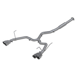 MBRP 15-19 Subaru WRX 2.0L/STI 2.5L 3in Dual Split Rear Exit w/ 3.5in Tips - T304 (Race Version) mbrpS4802304