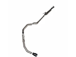 Milltek Road + Cat-Back w/ Cerakote Black Tips Single Rear Exit Ford F150 Single Cab 5.0 V8 2021+ SSXFD562