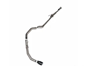 Milltek Race Cat-Back w/ Cerakote Black Tips Single Rear Exit Ford F150 Single Cab 5.0 V8 2021+ SSXFD558