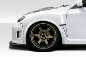 Duraflex 2011-2014 Subaru Impreza WRX STI 4DR Rally Front Fender Flares - 2 Pieces - 117041