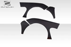 Duraflex 2022-2025 Subaru BRZ GT Competition Wide Body Front Fender Flares ( For use with oem front bumper) - 4 Pieces - 118658