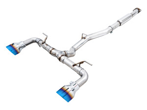 AWE Track Edition Exhaust for Subaru BRZ / Toyota GR86 / Toyota 86 / Scion FR-S - Vapor Blue Tips