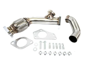 PLM Power Driven Subaru EWG Up Pipe with Dump Tube 44mm - PLM-SUB-UP-PIPE-EWG-44MM