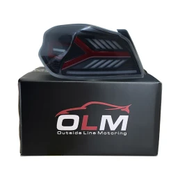OLM Y-Spec LED Taillights (Smoke Lens Red Optic) - 2015-2021 WRX / STI OLME.47004.1-SR