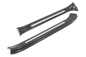 OLM LE Dry Carbon Fiber Door Sill Covers - 2015-2021 Subaru STI OLMAX15STISS