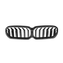 MHC+ BMW F90 M5 LCI Pre Preg Carbon Fibre & Gloss Black Premium Front Grille - MHCP-F90G30-CF-FG001