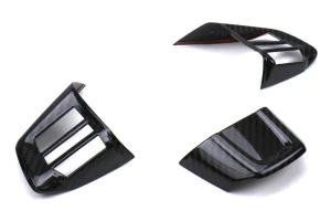 OLM LE Dry Carbon Fiber Steering Wheel Covers - 2015 WRX / 2015 STI OLMAXIS-15WRXSTR