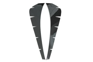 OLM Carbon Fiber Front Fender Vent Insert - 2017-2021 Honda Civic Type R FK8 OLMB.19002.1