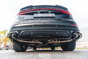 DCE Parts - Audi Q8 55 TFSI (Non Hybrid) - PRE-FACELIFT - Axleback Slip On Valvetronic Exhaust Rear Muffler Quad Tip Conversion