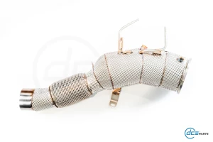 DCE Parts - B58 Gen3 B58TU2 Downpipe - BMW G20 G21 M340i G22 G23 G26 M440i G60 550eX US / Slip On Spec