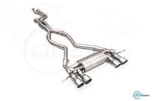 DCE Parts - BMW G80 G81 M3 G82 M4 Equal Length & X-Pipe Midpipe Hybrid Titanium Catback Valved Exhaust