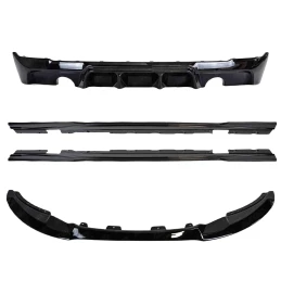 ZAERO Design BMW M235i & M240i F22 F23 EVO-1 Gloss Black Body Kit (2014-2019) ZD-BF22BK