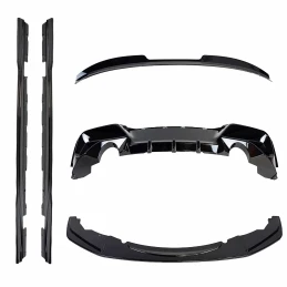 ZAERO Design BMW 1 Series & M135i F20 F21 Pre-LCI Gloss Black Body Kit (2011-2015) ZD-PREF20-FBK