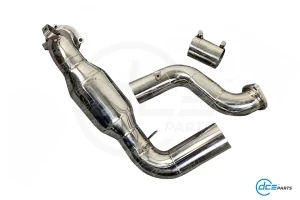 DCE Parts - Mercedes-Benz M260 A35, CLA35, GLB35, GLA35 AMG Cat-Look / High Flow Cat Downpipe