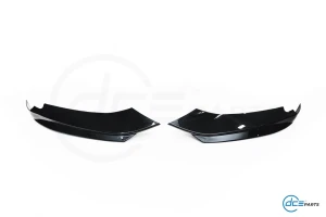 DCE Parts - Splitter Flaps for M-Sport Front Bumper BMW F32 F33 F36 - Gloss Black DCEF32F33F36SPLI