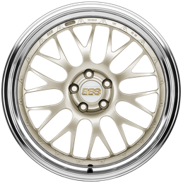 BBS RT88 20x8.5 5x130 ET57 White Gold Wheel (Porsche 981/982 Cayman GT4) bbsRT88-032WG