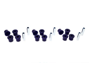 SuperPro 2015+ Ford F-150 Rear Leaf Spring & Shackle Bushing Kit - sprKIT303RK
